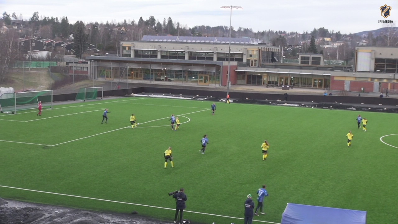 Scoringene fra kampen mot Raufoss